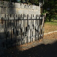 Brány a zábradlí do smuteční obřadní síně