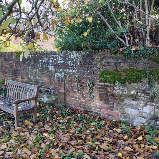 Garden Wall To The East Of The Old Vicarage