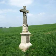 Kříž u silnice mezi Telčí a Mysliboří