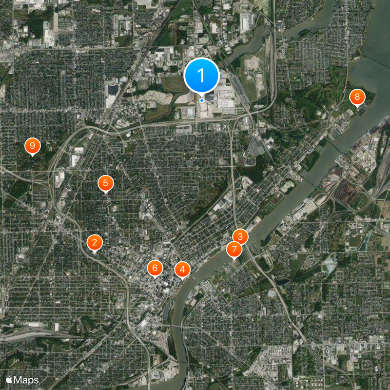 Toledo Complex Map