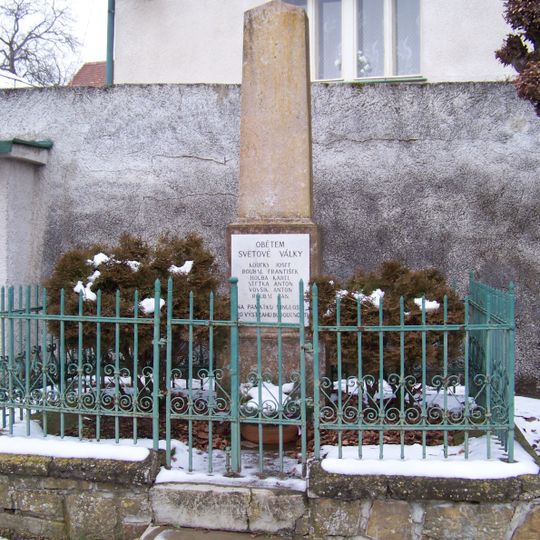 World War I memorial in Lounín