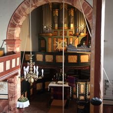 Orgel der evangelische Dorfkirche - Kirchhain-Kleinseelheim