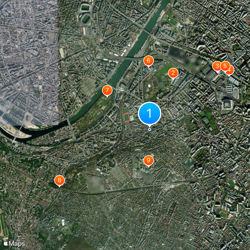 Issy-les-Moulineaux Mapa