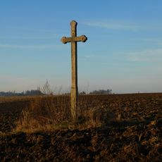 Kříž při cestě k lesu Březina v Kameničce