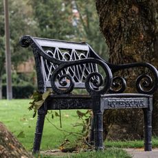 Cast Iron Bench 5 Of 9