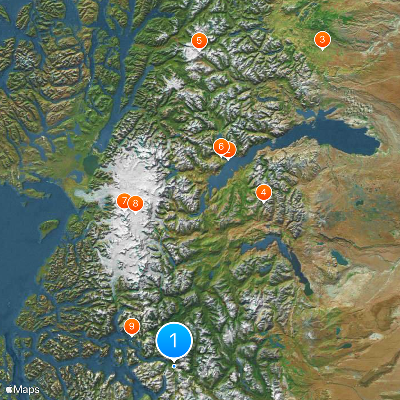 Carretera Austral Mapa