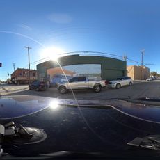 1933 Central Texas Bus Line Depot