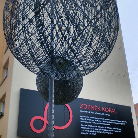 Zdeněk Kopal memorial in Litomyšl