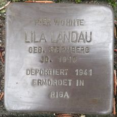Stolperstein à la mémoire de Lila Landau