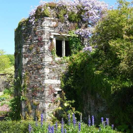 Stair Tower Approximately 52 Metres North North West Of Barn