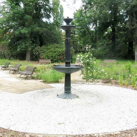 Kašna v Městském parku v Chomutově