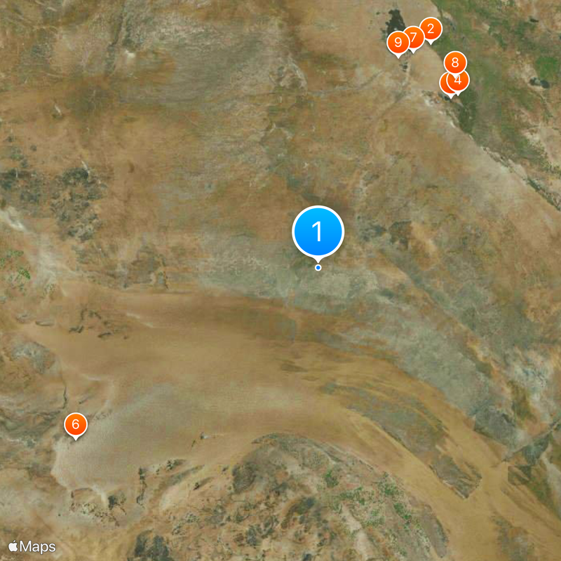 Al-Hudud al-Shamaliyya Mappa