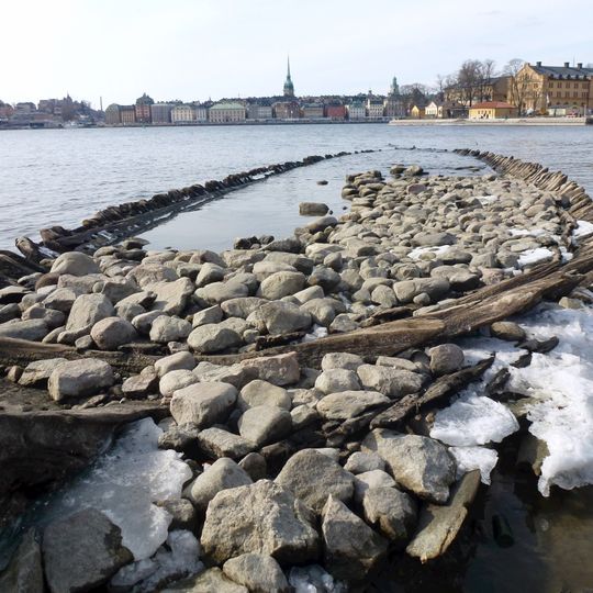 Orlogsfartøjet ved Kastellholmen