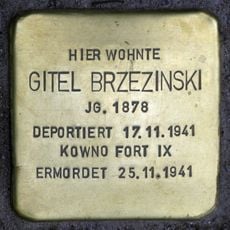 Stolperstein für Gitel Brzezinski