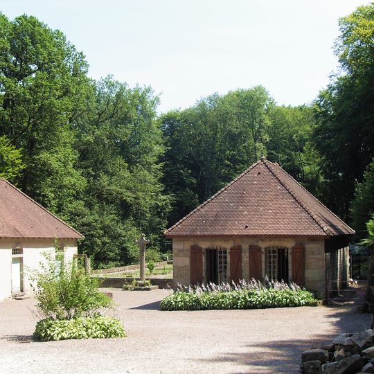 Chapelle de l'ermitage de Saint-Valbert de Saint-Valbert