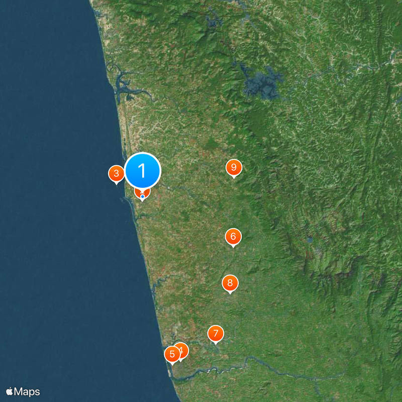 Udupi Mapa