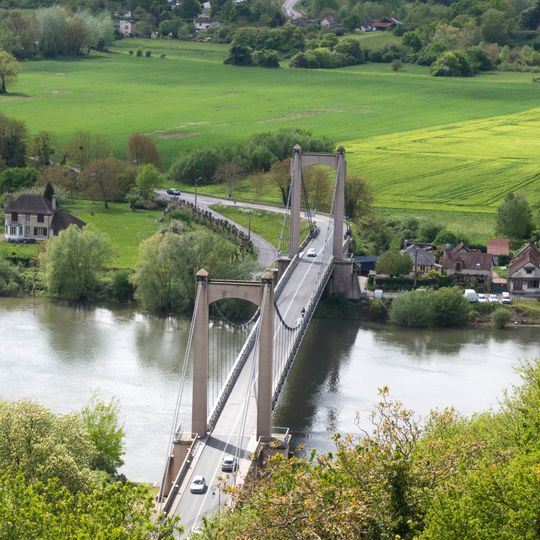Pont suspendu des Andelys