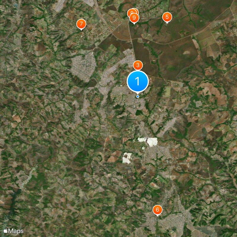 Valparaíso de Goiás Map