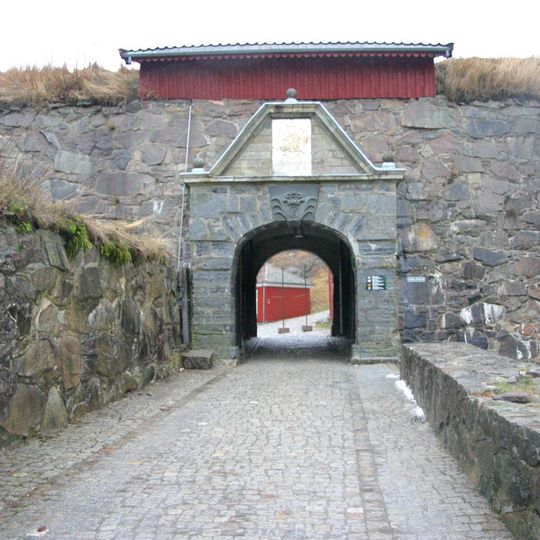 Ravelinporten, Fredriksten festning