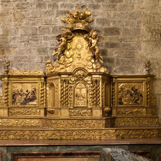Altarpiece of the old chapel of the penitents, Frontignan