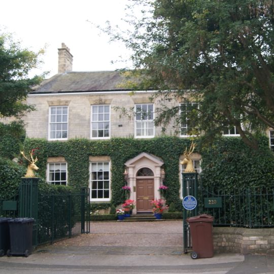 Boston House And Attached Wing Wall