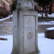 Viertelmeilenstein in Neustädtel