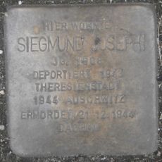 Stolperstein à la mémoire de Siegmund Josephi