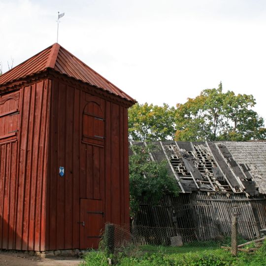 Bell tower of Peter's Chapel in Kuldīga