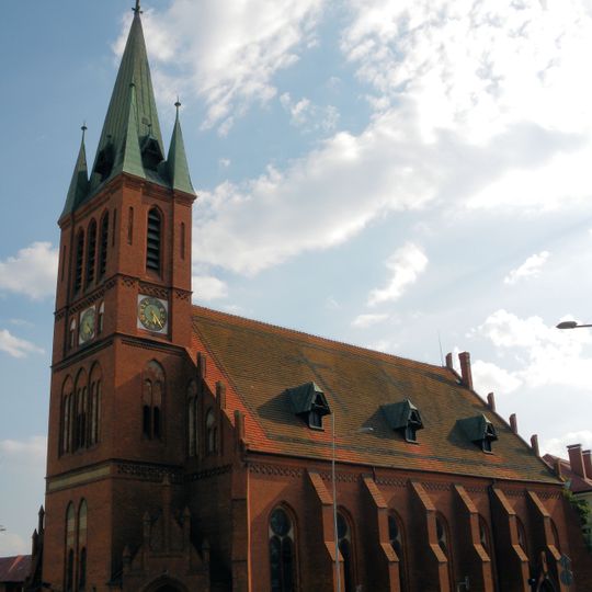 Zespół kościoła ewangelickiego, ob. rzym.-kat. Zmartwychwstania Pańskiego