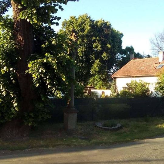 Sloup se sochou svatého Rocha