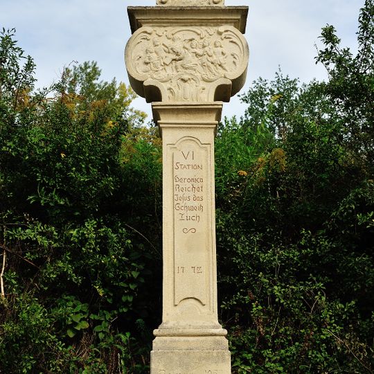 6. Station des Kreuzwegs in Schönberg am Kamp