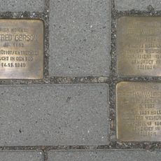 Stolperstein en memoria de Hugo Waldbaum