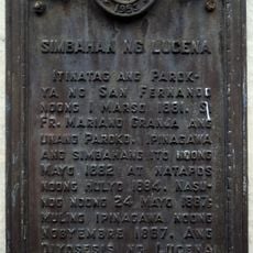 Church of Lucena historical marker