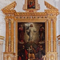 High altar's altarpiece of the Saint-Sauveur collegiate church in Grignan