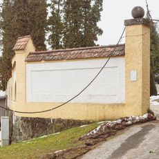 Friedhofsmauer Am Severinstor 12 in Passau