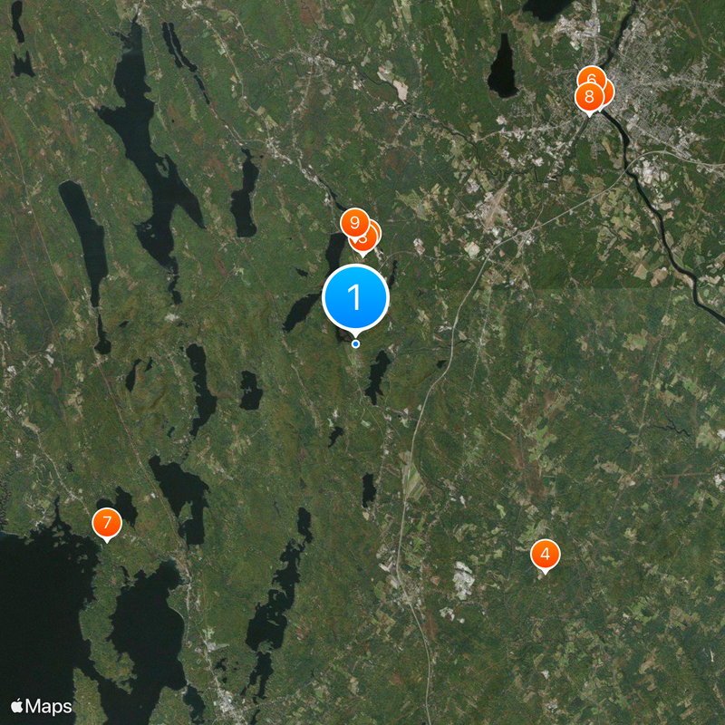 Sabbathday Lake Shaker Village Map