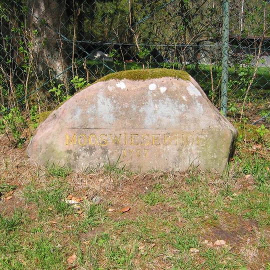 Ritterstein 133 "Mooswieserhof 1767"