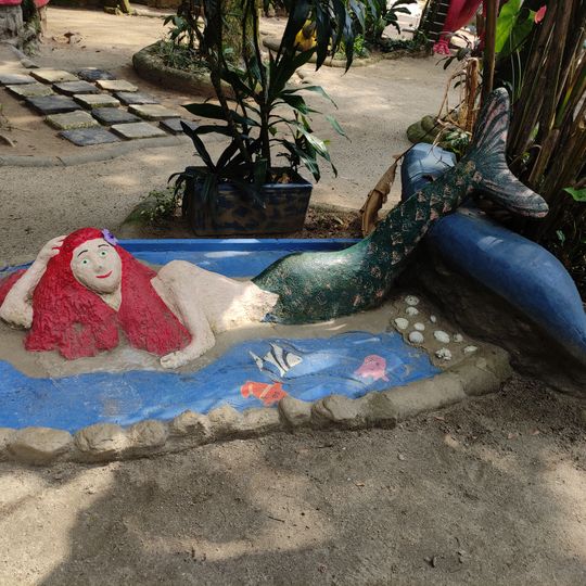 Escultura Naif - A Sereia