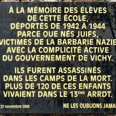 Commemorative plaque