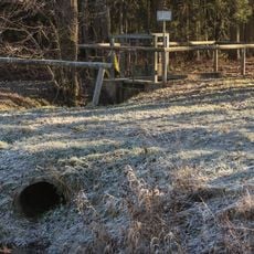Bacheinlauf Ottosauer Bach in den Pilsach-Leitgraben