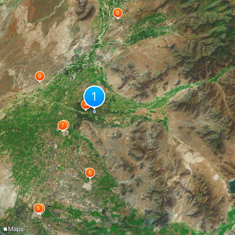 Pómac Forest Historical Sanctuary Mappa