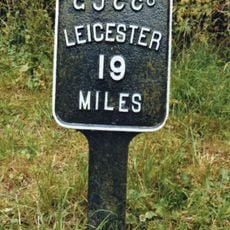 Mileplate Circa 56 Metres West Of Bridge No. 59 Grand Union Canal