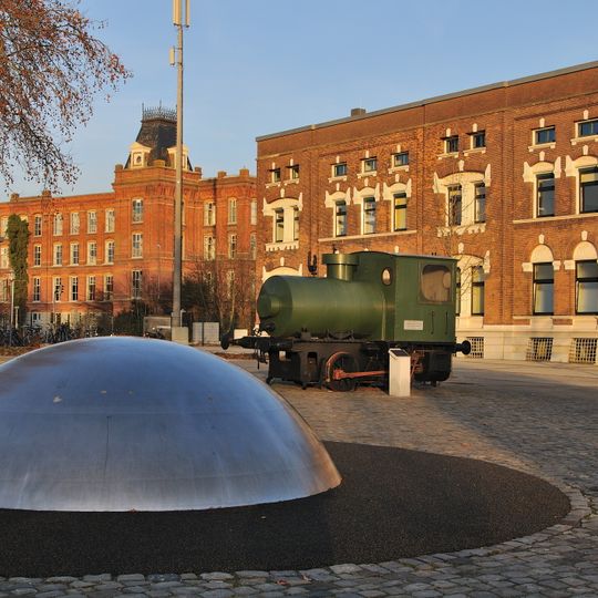 Alte Dampfspeicherlokomotive