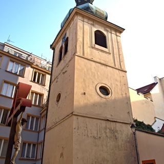 Zvonice u kostela svatého Vojtěcha v Praze