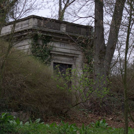Eingangsbauwerk des Hochbehälter auf dem Burgberg