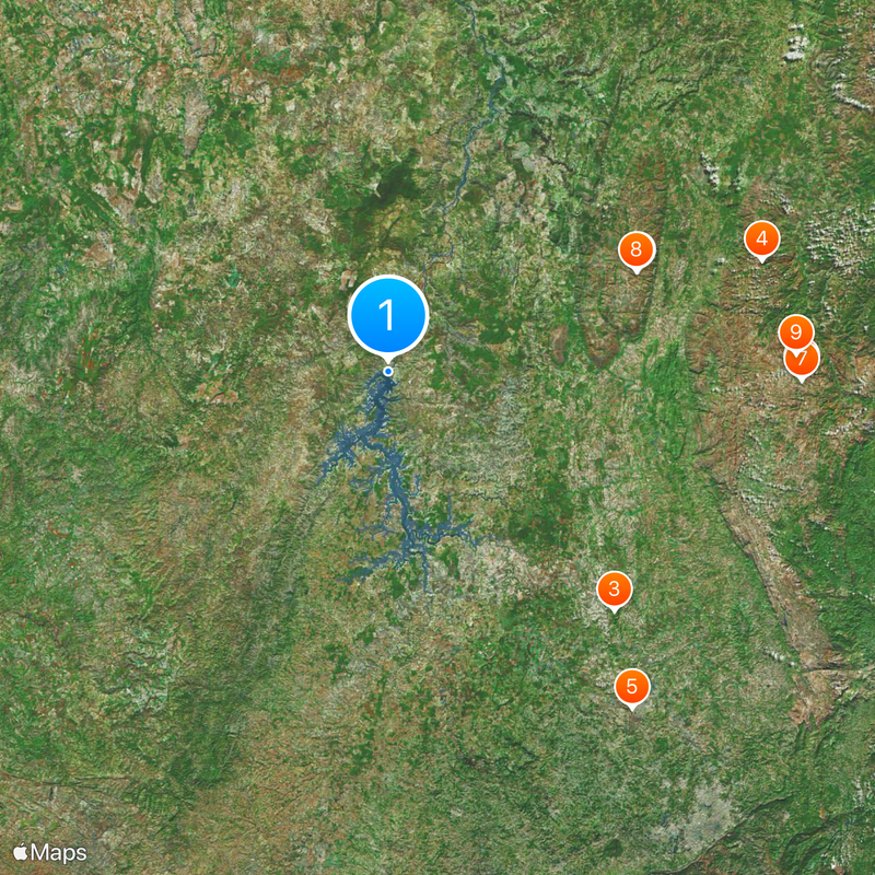 Três Marias Dam Mapa