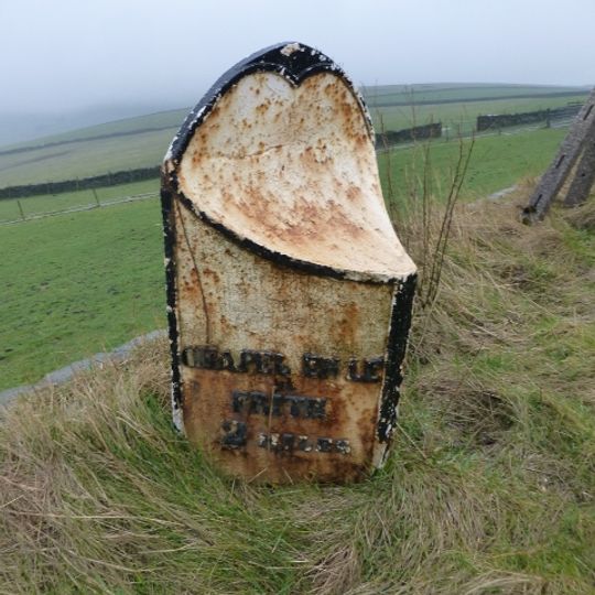 Milepost 230 Metres From Rushop Lane Junction