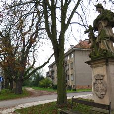 Statues of Saint Wenceslaus and Saint John of Nepomuk in Rožďalovice