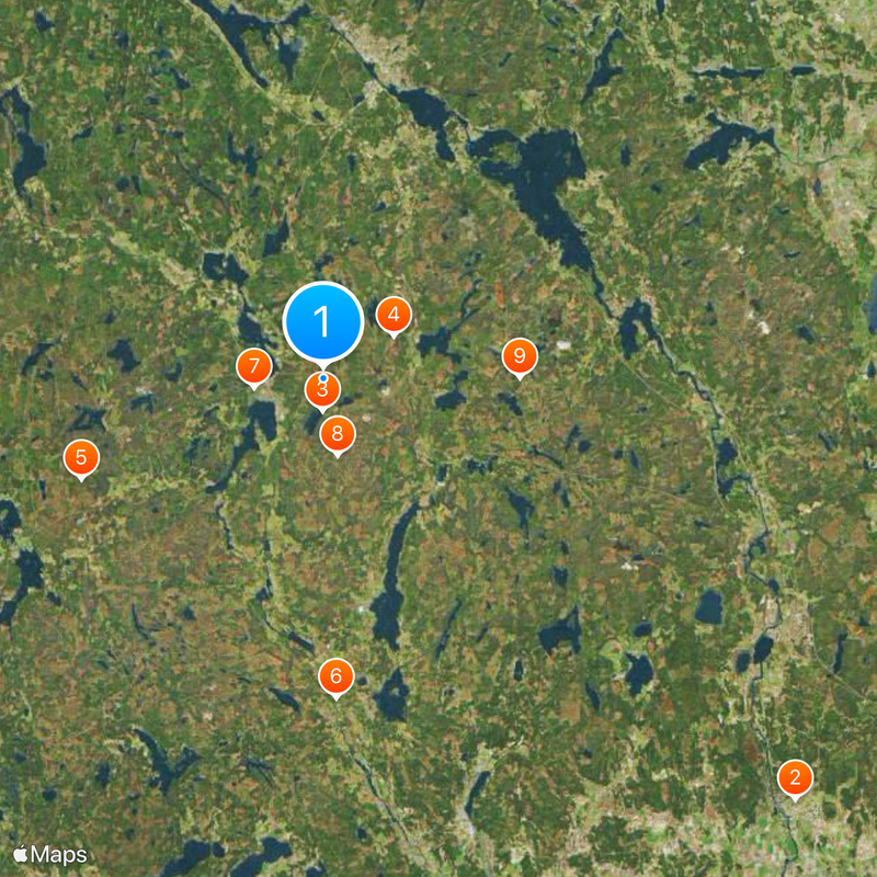 Bergslagen Map
