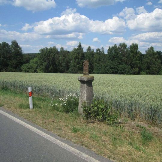 Kříž severozápadně od Srb